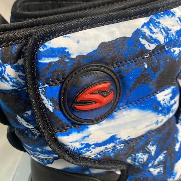 Hobi bear snow ski winter outdoor insulated faux fur 13 youth boys boots new - Picture 7 of 9